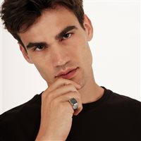 Anello Breil Uomo STEEL & SPARK in Acciaio TJ3981 - TJ3981